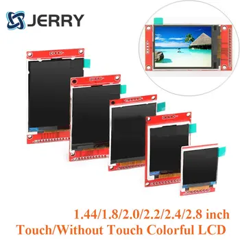 1.44 / 1.8 / 2.0 / 2.2 / 2.4 / 2.8 инчов цветен TFT LCD екран дисплей модул SPI сериен диск ST7735 ILI9225 ILI9341128 * 128 240 * 320