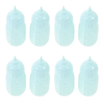 10 бр мини бутилка детска играчка сок бутилки хранене за деца аксесоари мляко пластмаса малък