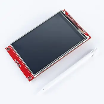 3.5 инчов SPI TFT LCD сензорен екран панел ILI9488 Chicp сериен порт модул с PBC 480x320 SPI сериен дисплей със сензорна писалка