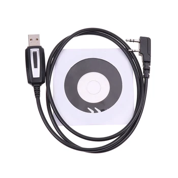 Baofeng USB кабел за програмиране с драйвер CD за Baofeng UV-5R UV5R 888S двупосочно радио двойно радио уоки токи