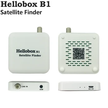 BT Blueteeth сателитна търсачка Hellobox B1 Поддръжка на Android APP Търсене на сателитна телевизия Сигнал от смарт телефон Mini Sat Finder Dongle