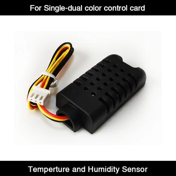 Huidu Поддръжка на сензор за температура и влажност Едноцветна LED дисплейна контролерна карта