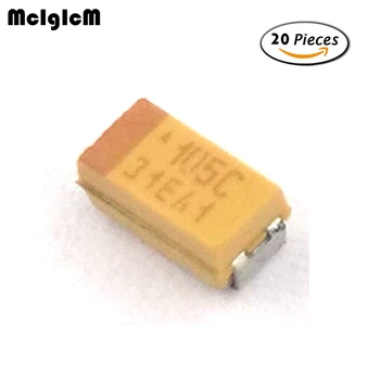 MCIGICM 20pcs A 3216 1uF 16V SMD танталов кондензатор