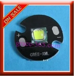 NEW Cree Single-Die XM-L LED T6 бял чип 16mm кръгла основа за DIY