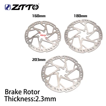 ZTTO MTB велосипед 160mm 180mm 203mm спирачен ротор с 6-болтов ротор 2.3m дебелина хидравлични спирачни ротори планински велосипеди