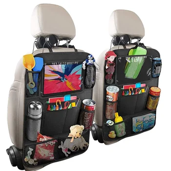 Голям капацитет многофункционален 600D Оксфорд кърпа чанта за съхранение на автомобили Чанта за съхранение на гърба на столчето за кола Чанта за съхранение на столче за кола