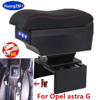 За Opel astra G кутия за подлакътници За автомобил Opel astra G Централна конзола Подлакътник за съхранение Аксесоари за модификация на кутията с USB