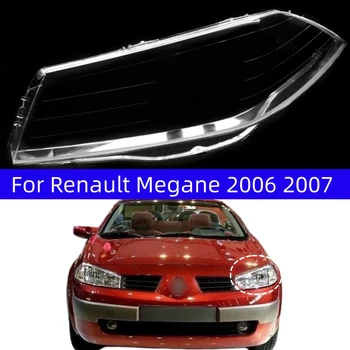 За Renault Megane 2006 2007 Аксесоари за колата Замяна на прозрачни PC светлини Shell Лещи за фарове