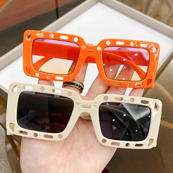 Летни детски площад слънчеви очила реколта момчета момичета UV защита слънчеви очила мода открит деца очила
