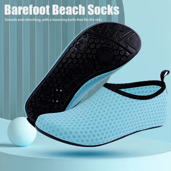 Мода Дишащи чорапи Мъже Жени Водни обувки Неопренови обувки Чорапи Чорапи за гмуркане Плувен басейн Плаж Плуване Сърф Slip On Унисекс