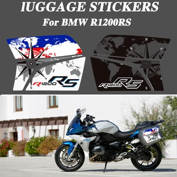 Мотоциклет стикери Стикери емблема лого багажник багаж panniers случаи за BMW R1200RS R 1200 RS R1200
