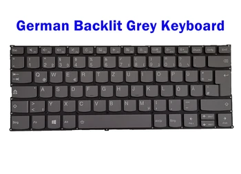 немска клавиатура с подсветка за Lenovo Yoga 730-13IKB(81CT) 730-13IWL(81JR) 730-15IKB(81CU) 730-15IWL(81JS)