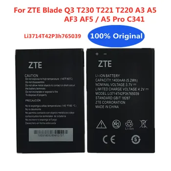 Нова оригинална Li3714T42P3H765039 батерия за ZTE острие Q3 T230 T221 T220 A3 AF3 A5 AF5 A5 Pro C341 смарт батерии за мобилни телефони