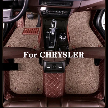 Персонализирана двуслойна подвижна подложка за кола с диамантен модел за CHRYSLER Aspen (7seat) Автомобилни интериорни авточасти