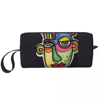 Персонализирана козметична чанта за пътуване на Пабло Пикасо Жени грим тоалетни принадлежности организатор Дамски комплект за съхранение на красота