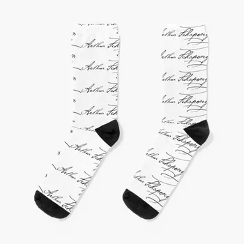 Подпис на Артур Шопенхауер Чорапи против хлъзгане чорапи Чорапи Чорапи Мъжки Дамски