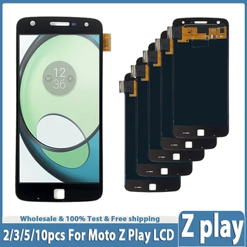 Цена на едро 5.5'' XT1635 LCD за Motorola Moto Z Play LCD XT1635-02 дисплей сензорен екран дигитайзер събрание подмяна